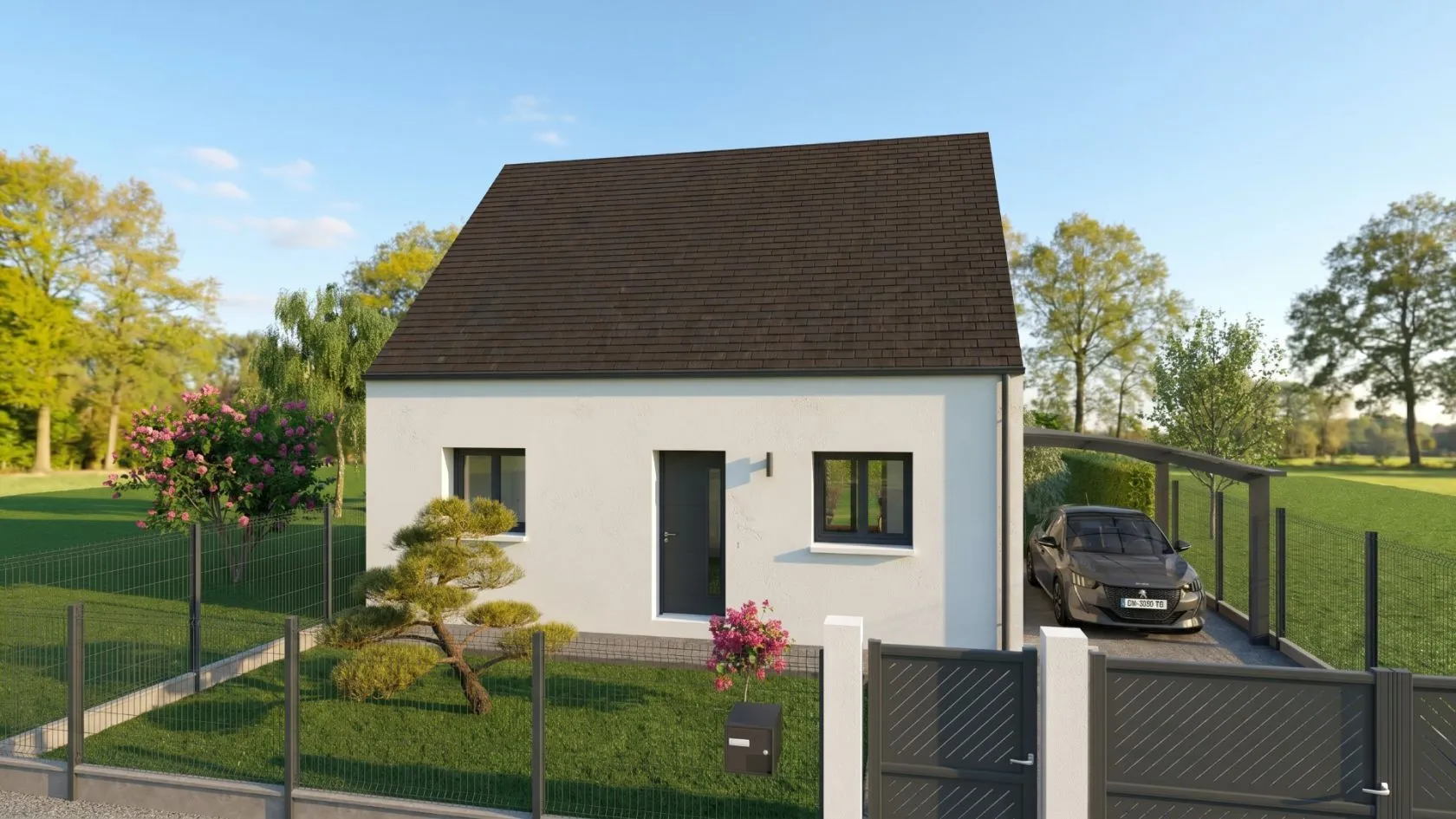 Maison neuve 82 m² à Daours (80800)