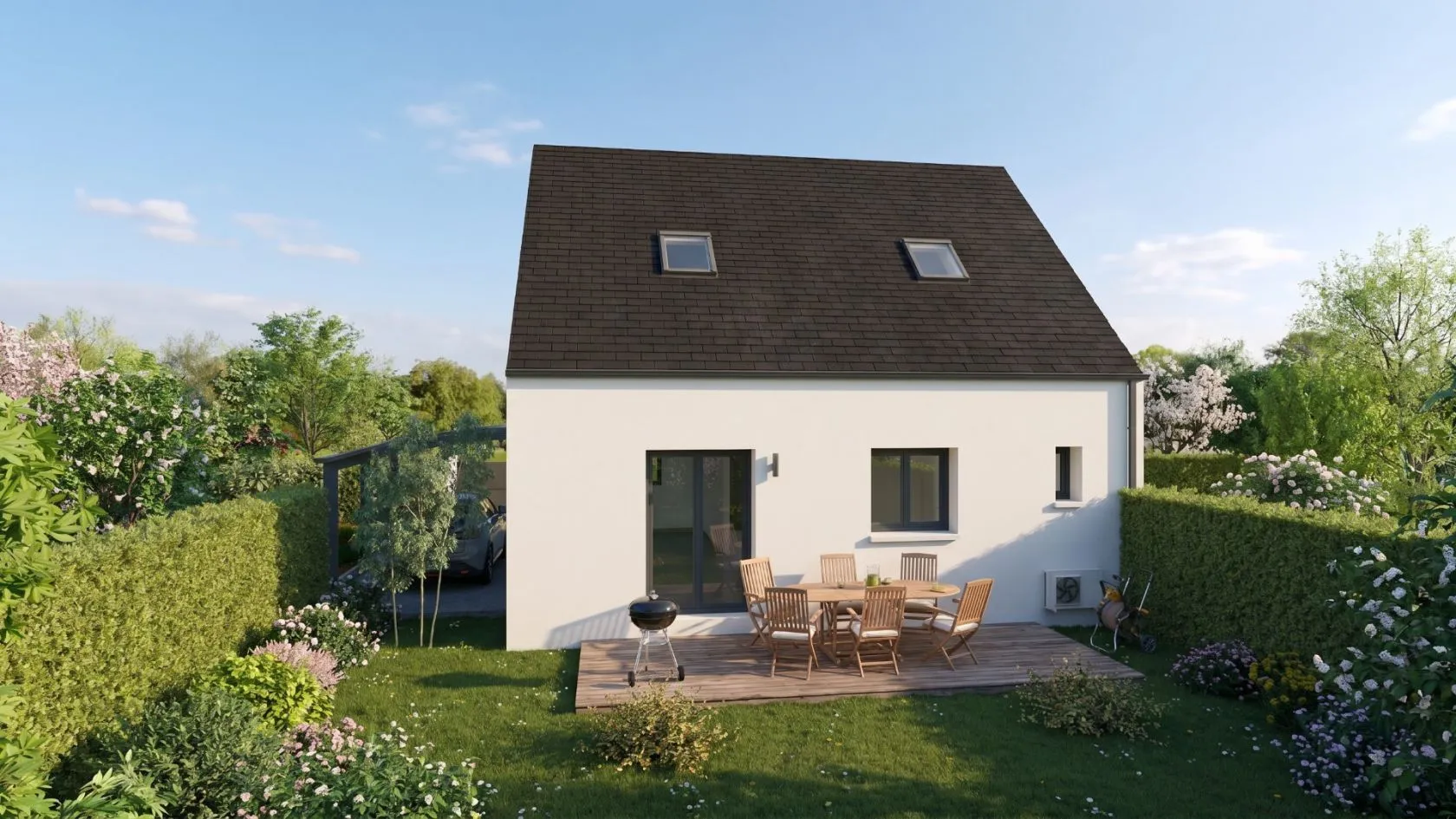 Maison neuve 82 m² à Daours (80800)