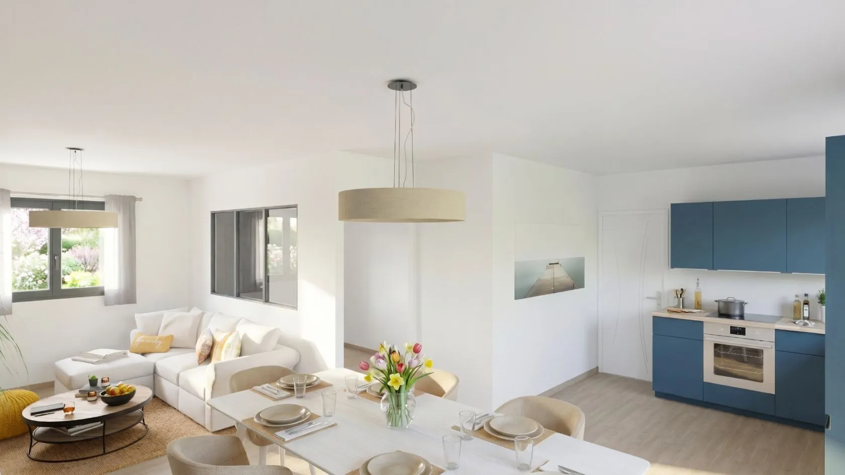 Maison neuve 82 m² à Daours (80800)