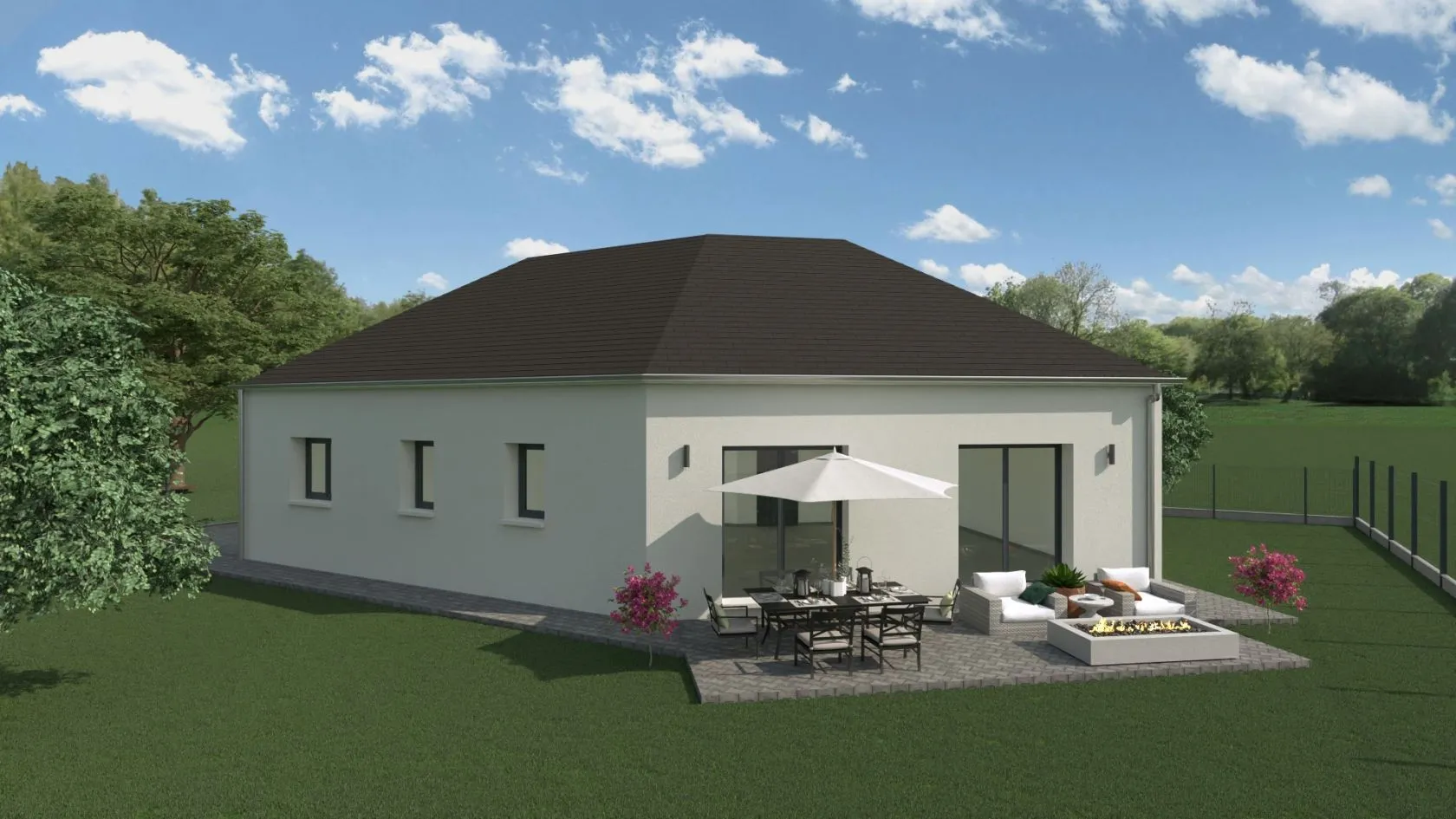 Maison neuve 90 m² à Talmas (80260)