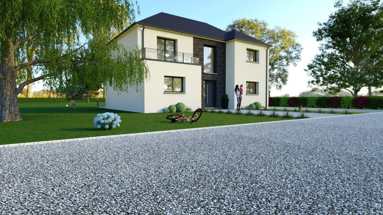 Maison neuve 137 m² à Étaples (62630)