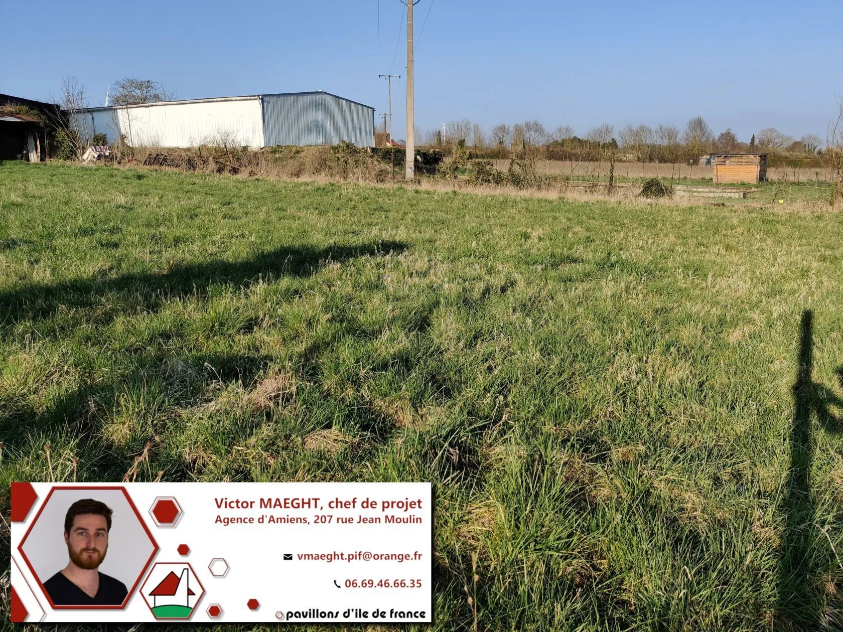 Terrain à bâtir 700 m² à Thézy-Glimont (80110)