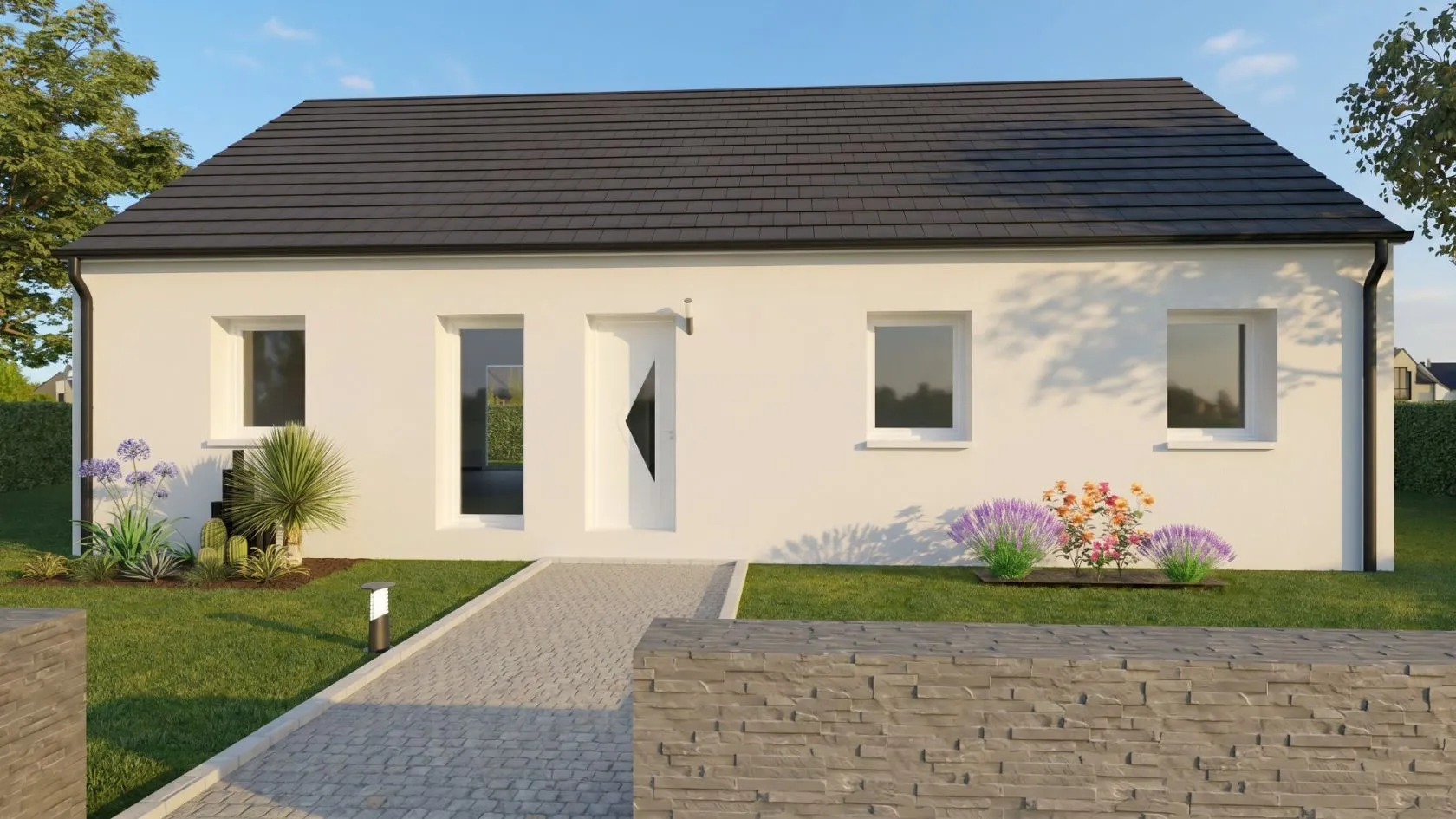 Maison neuve 96 m² à Ailly-sur-Somme (80470)