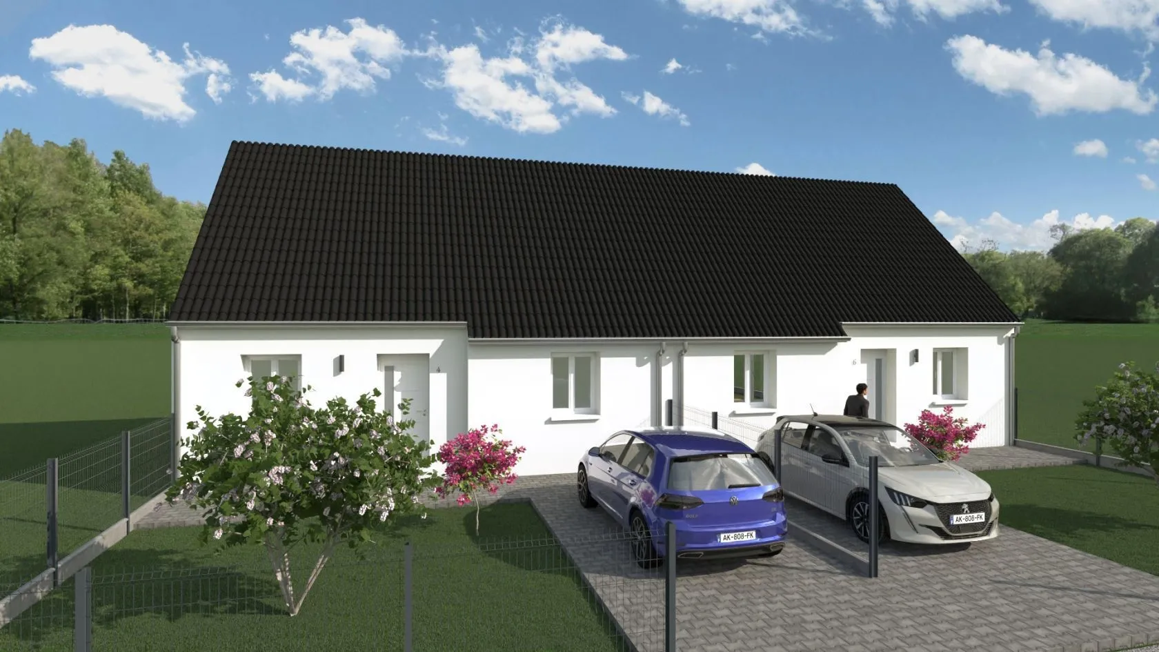 Maison neuve 170 m² à Andechy (80700)