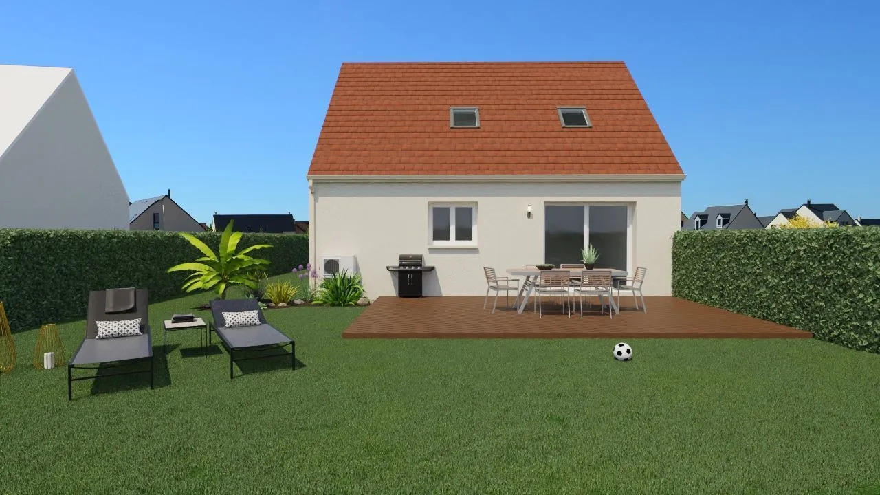 Maison neuve 82 m² à Lavannes (51110)