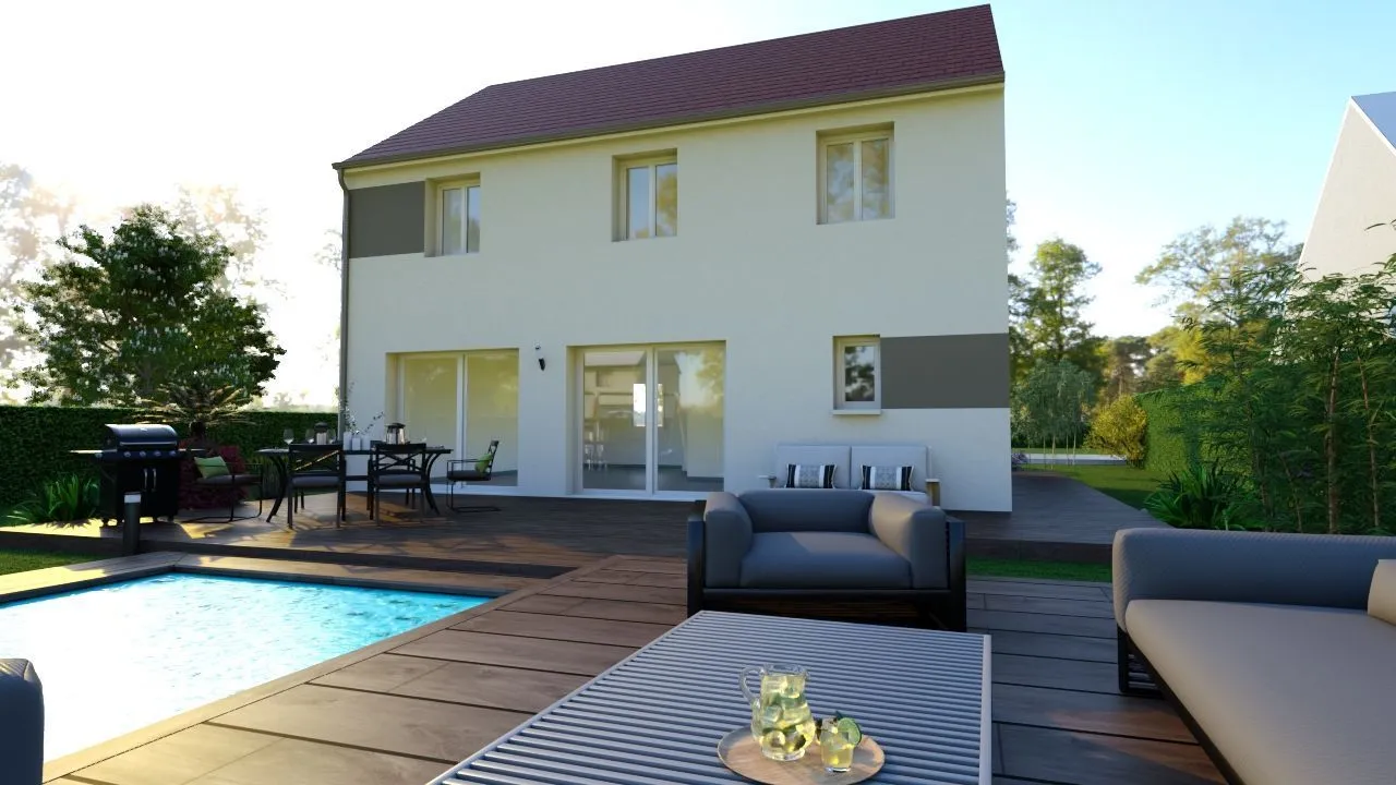 Maison neuve 130 m² à Coulommiers (77120)