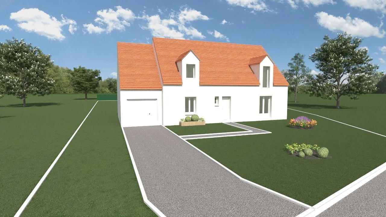 Maison neuve 152 m² à Warluis (60430)