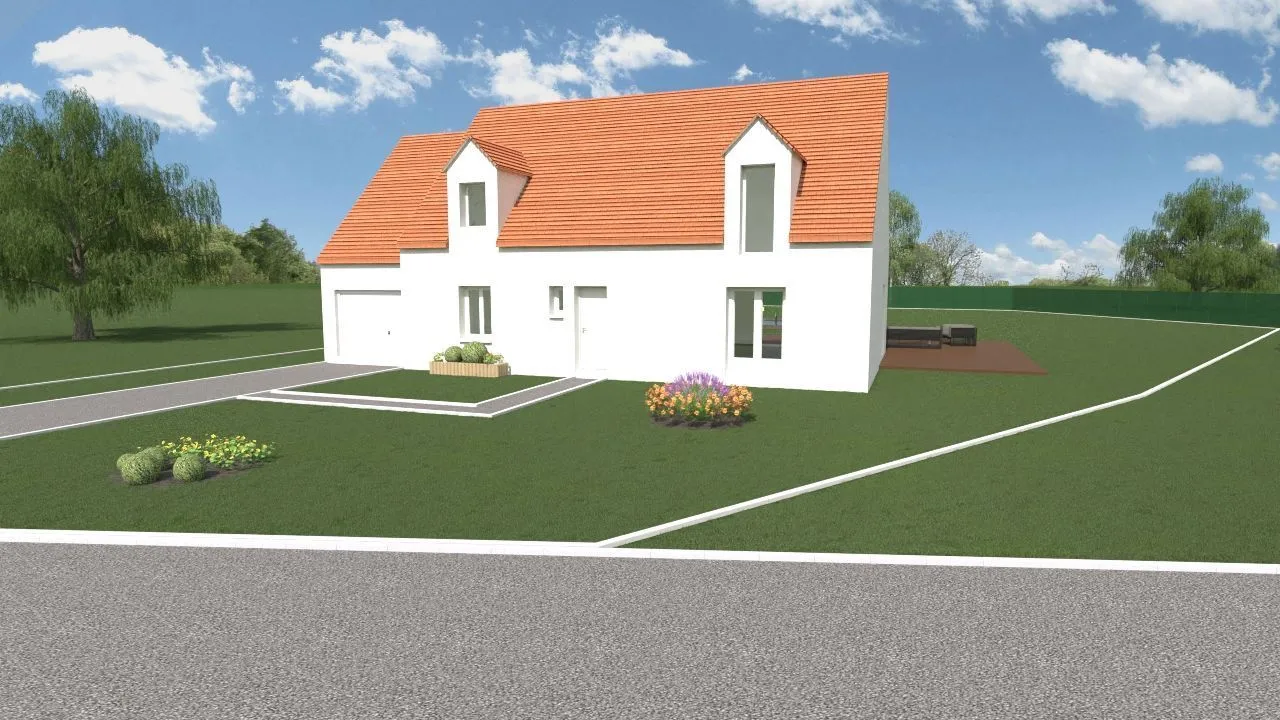 Maison neuve 152 m² à Warluis (60430)