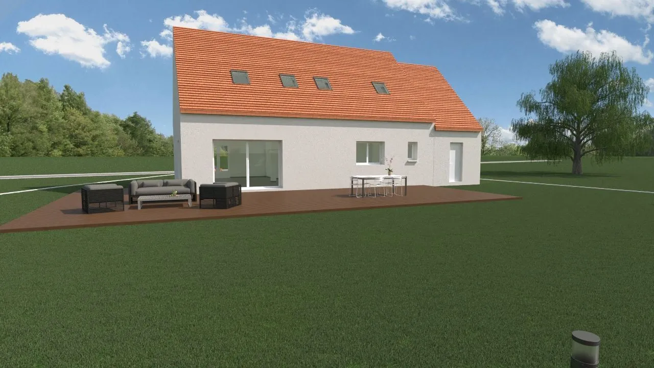 Maison neuve 152 m² à Warluis (60430)
