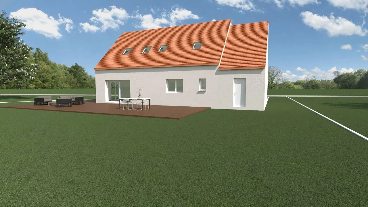 Maison neuve 152 m² à Warluis (60430)