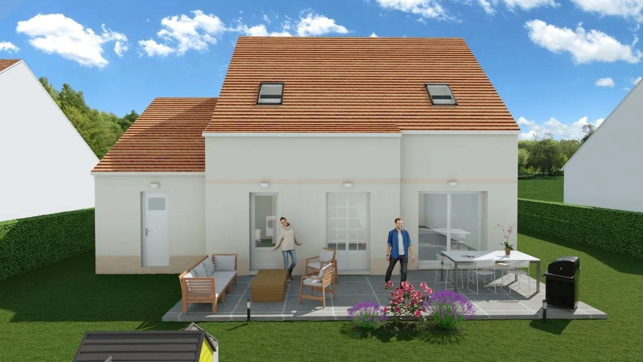 Maison neuve 105 m² à Clermont (60600)