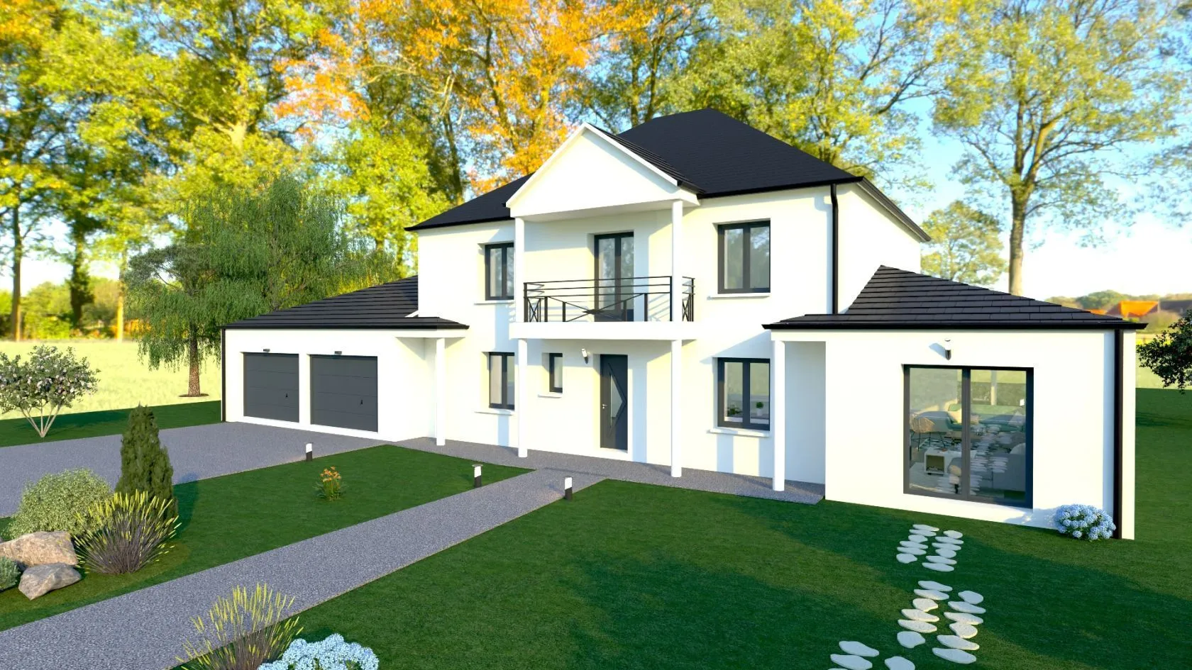 Maison neuve 200 m² à Silly-Tillard (60430)