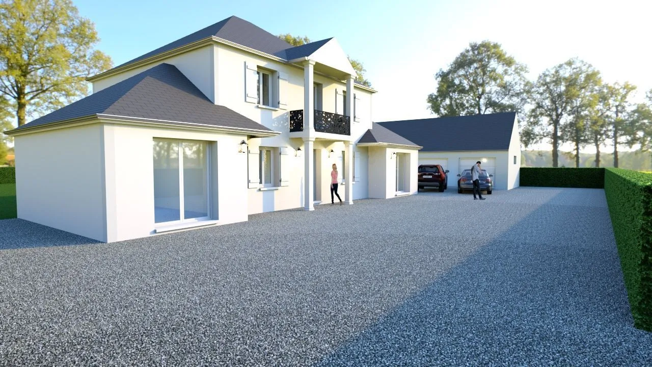 Maison neuve 200 m² à Silly-Tillard (60430)