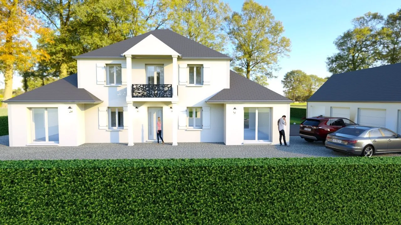 Maison neuve 200 m² à Silly-Tillard (60430)