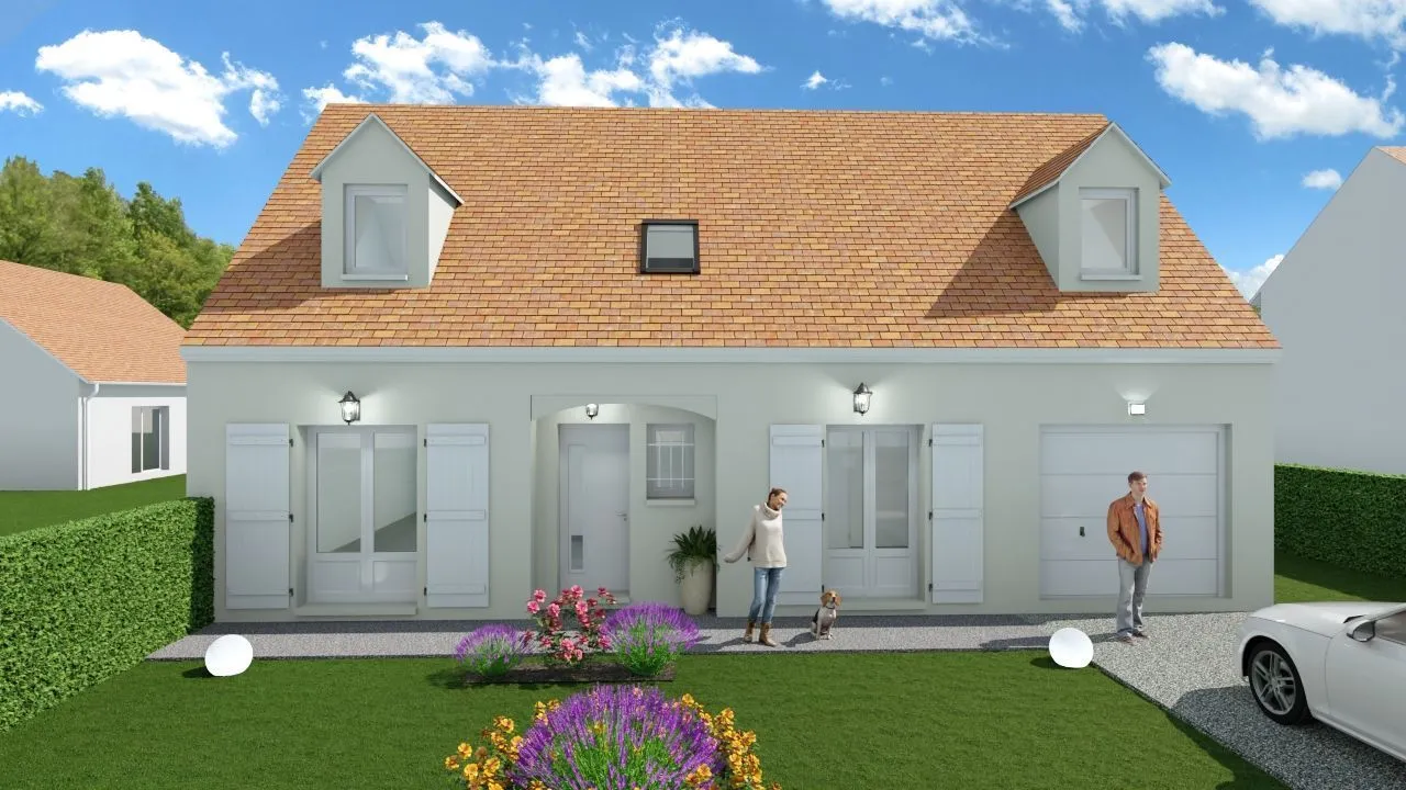 Maison neuve à Fleury