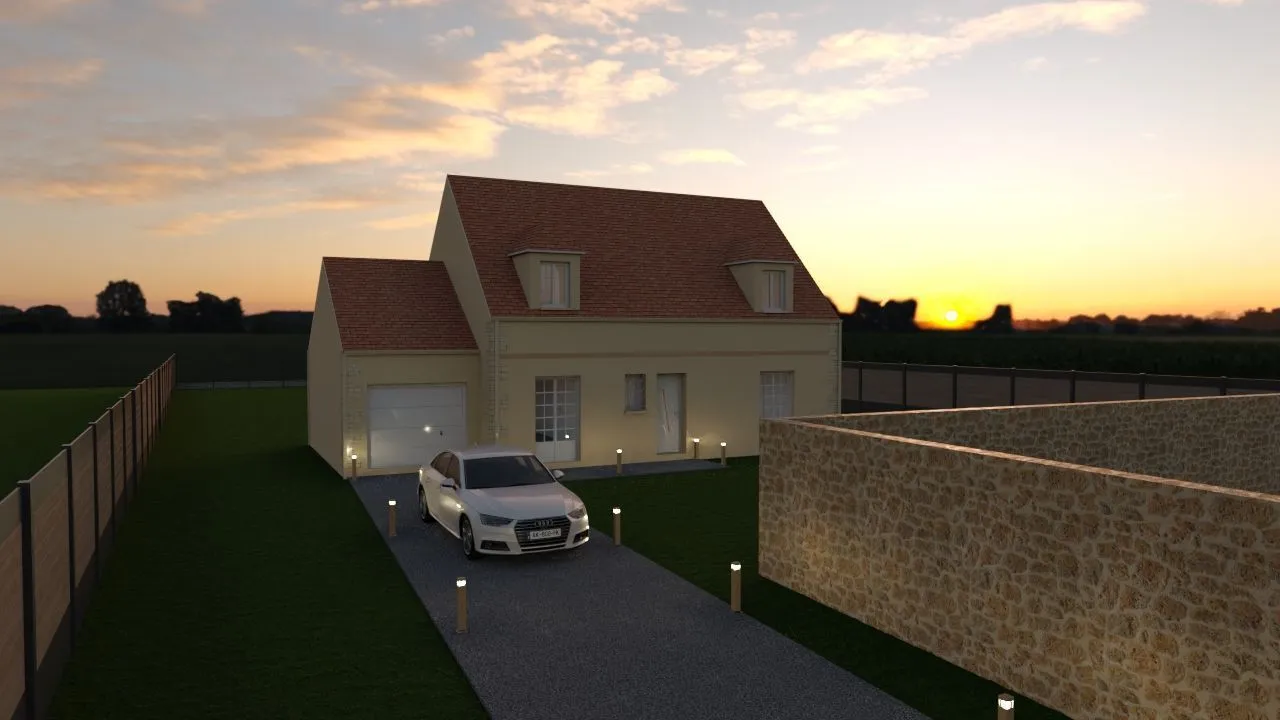 Maison neuve 110 m² à Coye-la-Forêt (60580)
