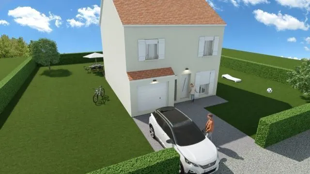 Maison neuve 90 m² à Saint-Pathus (77178)