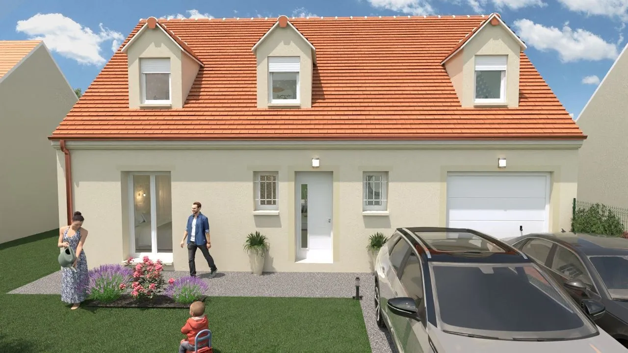 Maison neuve 145 m² à Cinqueux (60940)