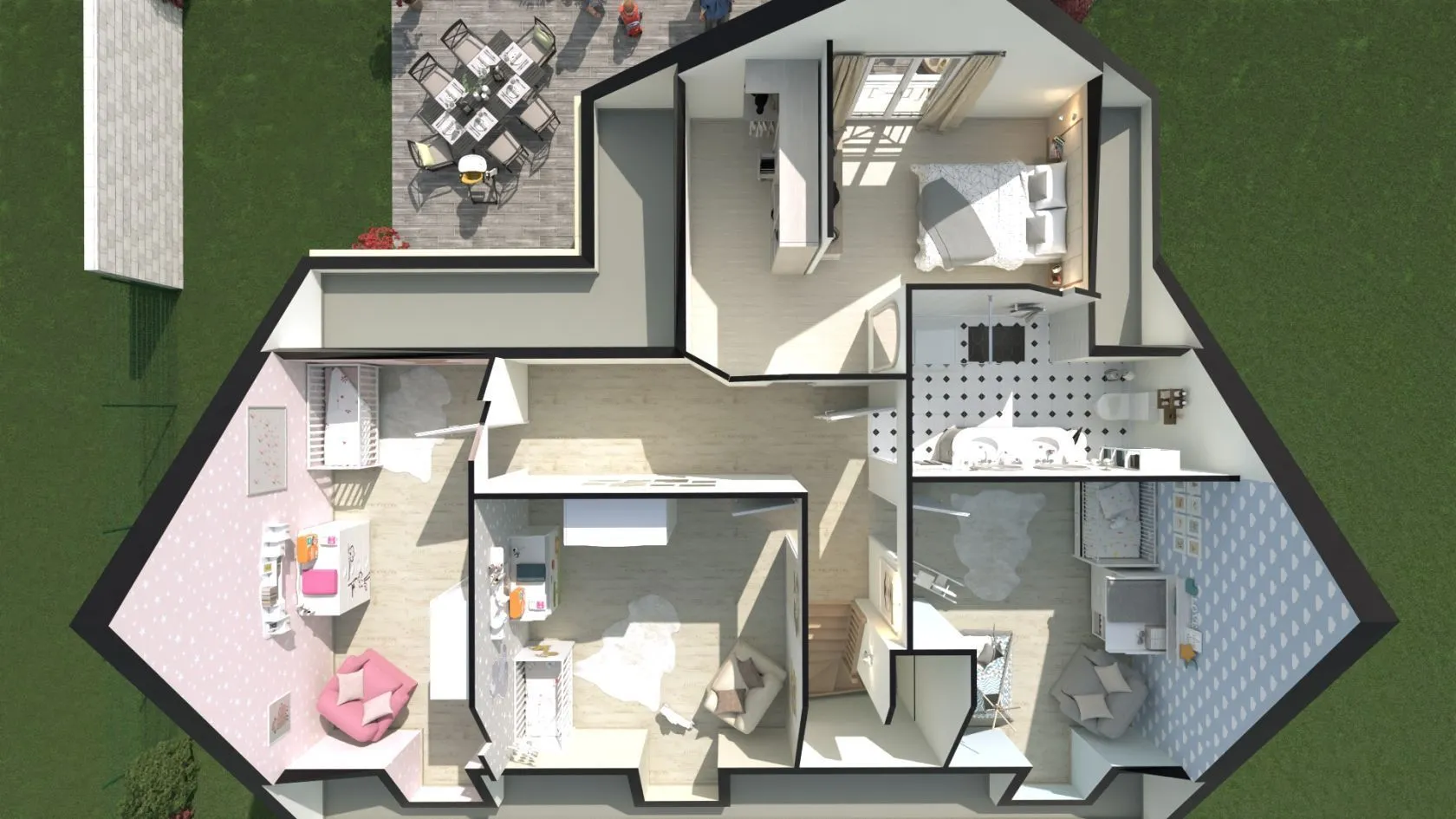 Maison neuve 145 m² à Cinqueux (60940)