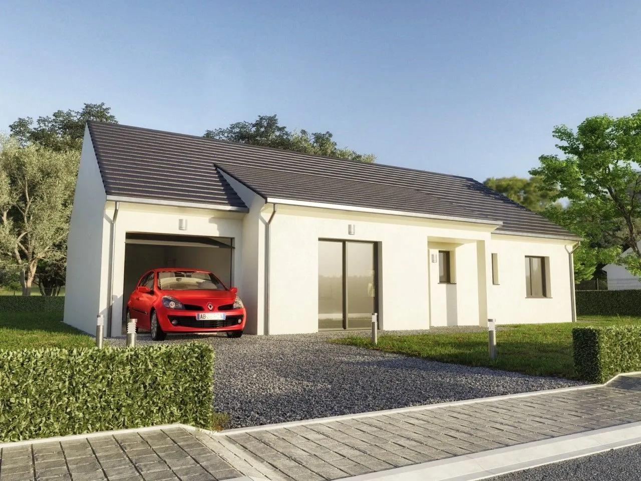 Maison neuve 100 m² à Cambronne-lès-Clermont (60290)