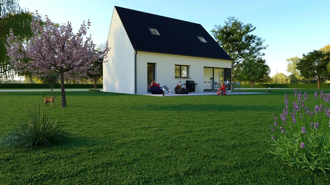 Maison neuve 120 m² à Catenoy (60600)