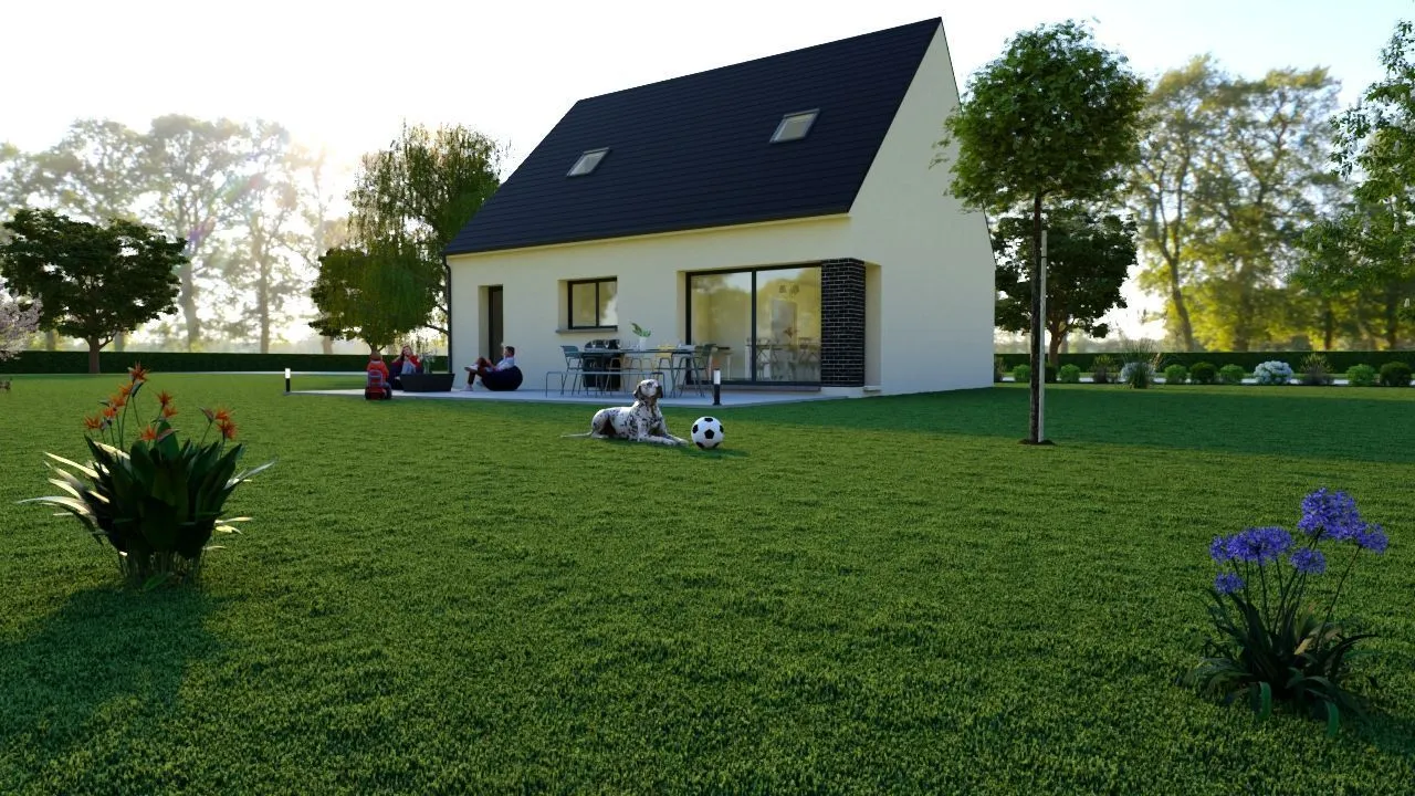 Maison neuve 120 m² à Catenoy (60600)