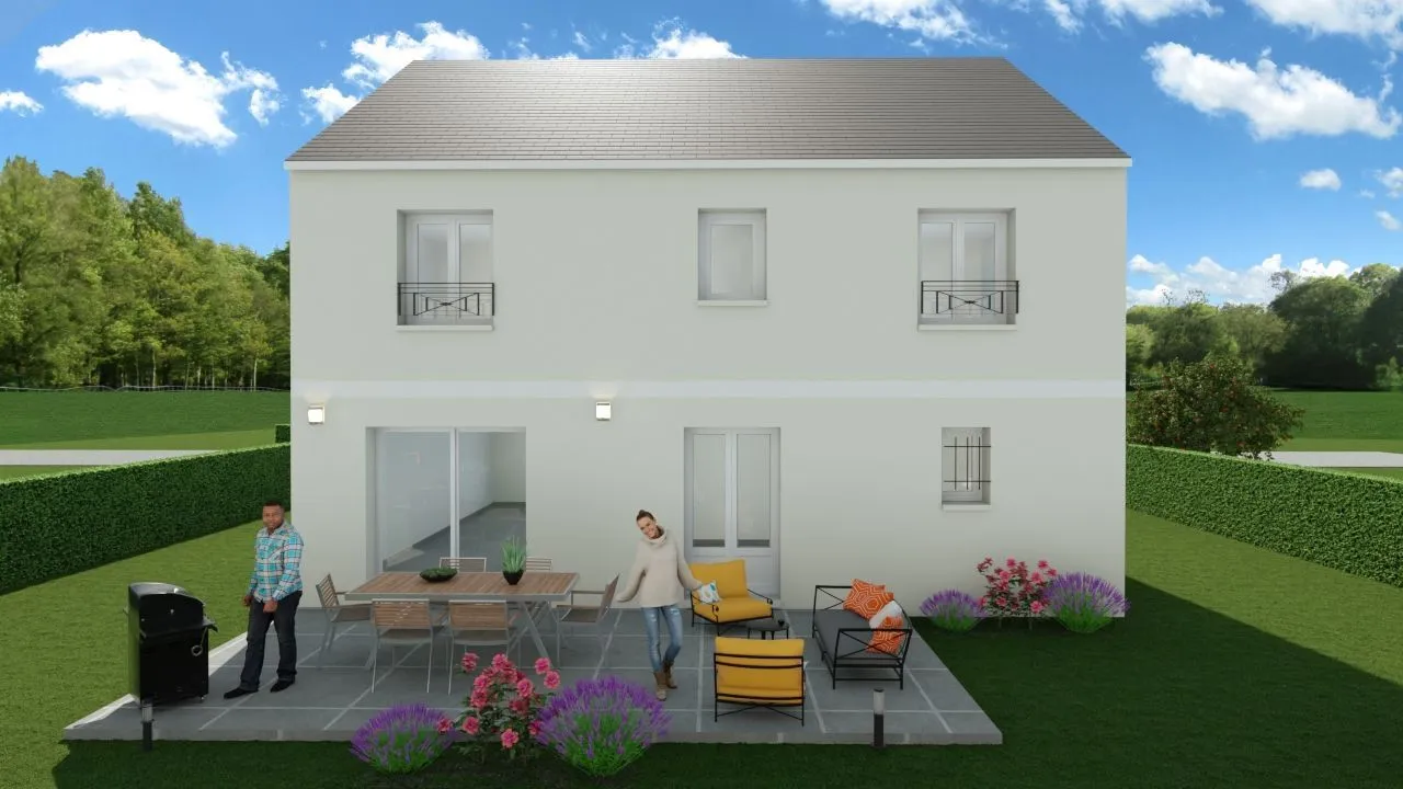 Maison neuve 120 m² à Ully-Saint-Georges (60730)