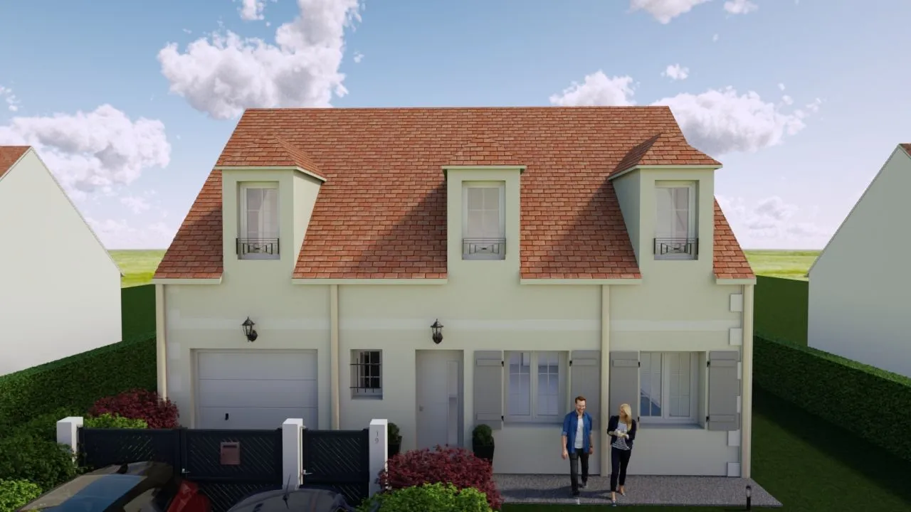 Maison neuve à Fleury