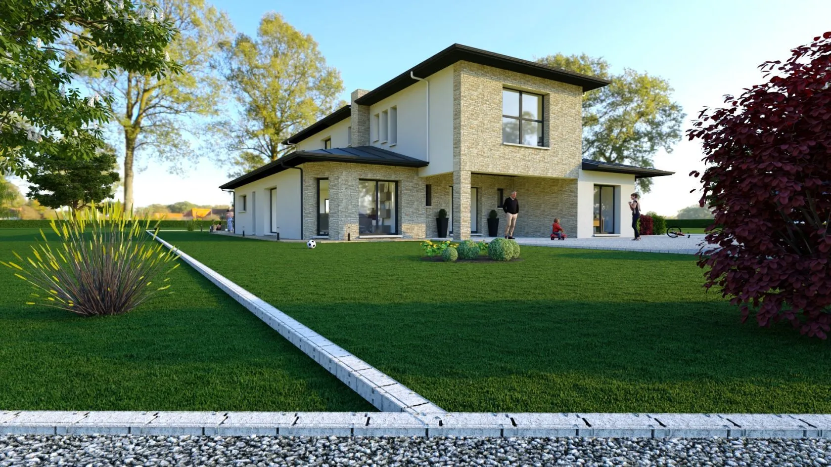 Maison neuve 210 m² à Neuville-sur-Oise (95000)