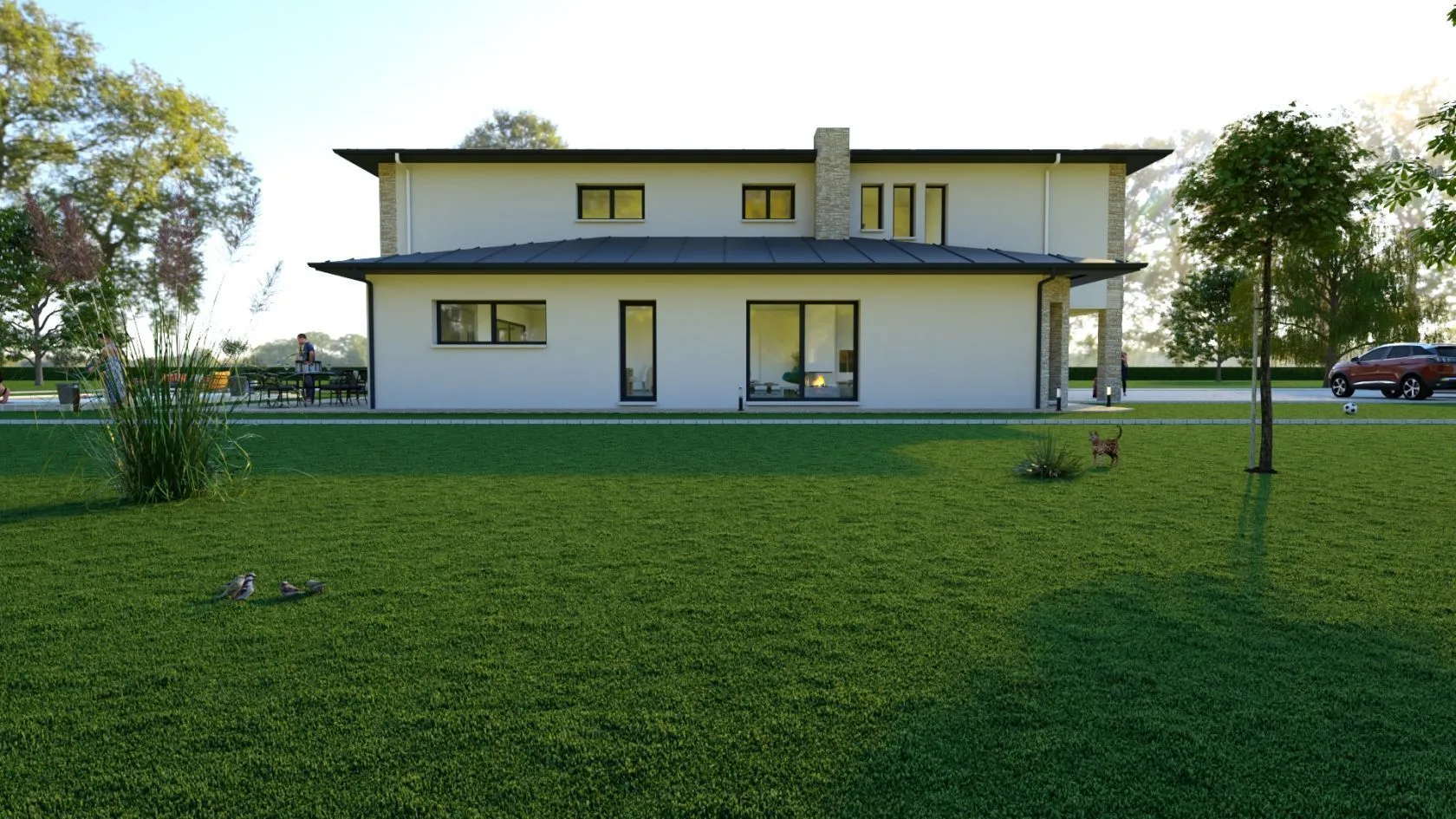 Maison neuve 210 m² à Neuville-sur-Oise (95000)