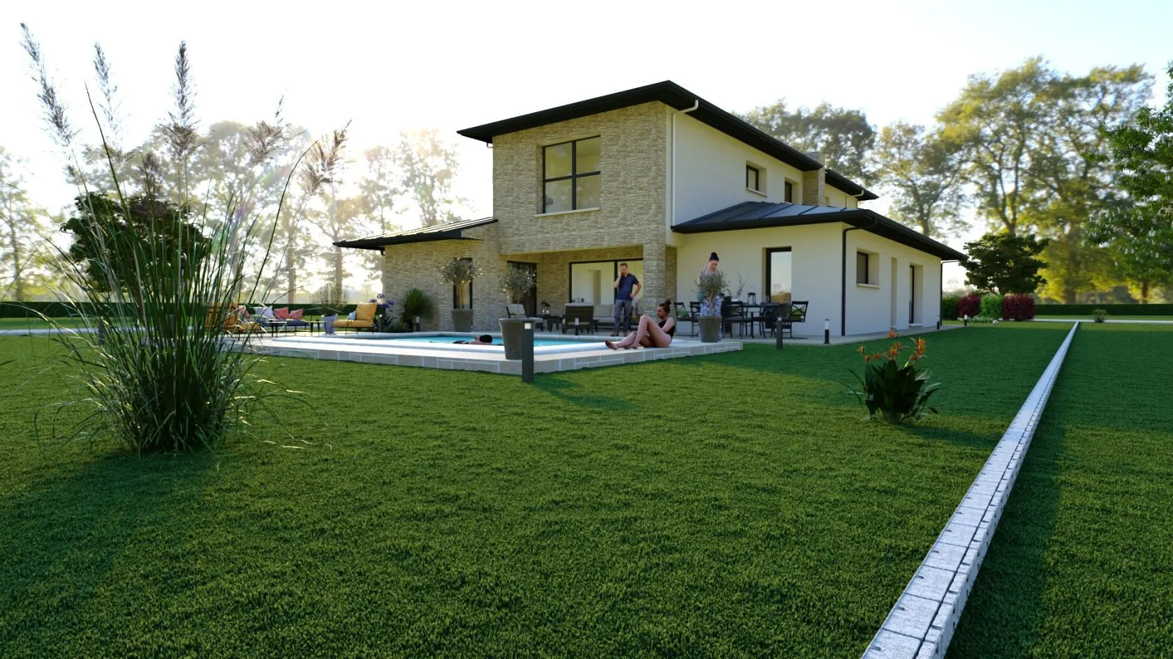 Maison neuve 210 m² à Neuville-sur-Oise (95000)