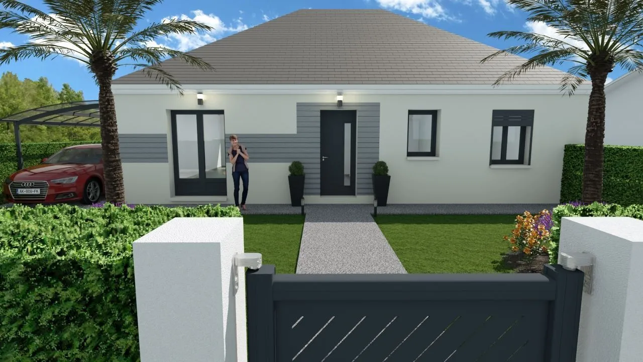 Maison neuve 86 m² à Cauffry (60290)