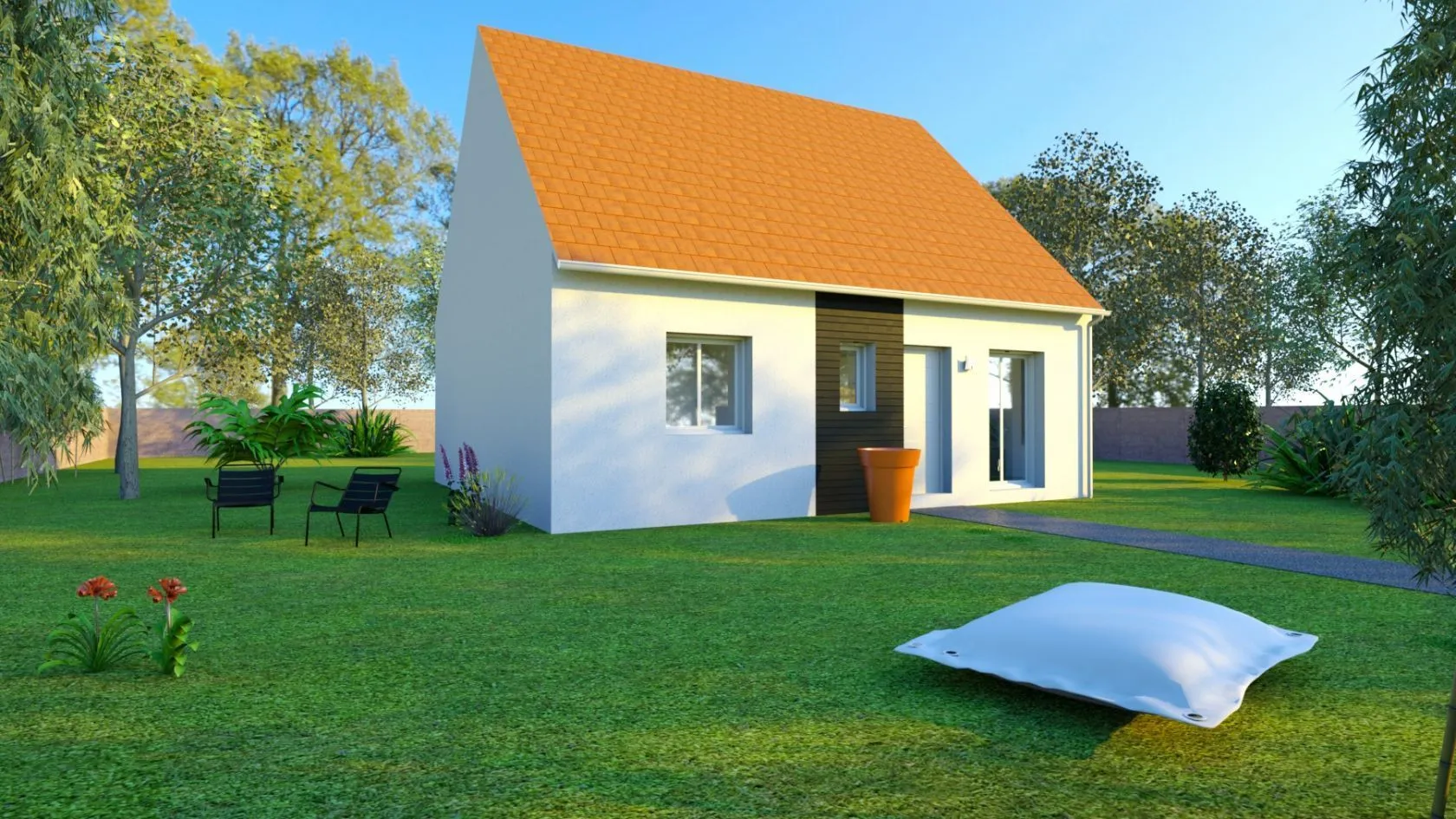Maison neuve 101 m² à Tracy-le-Val (60170)