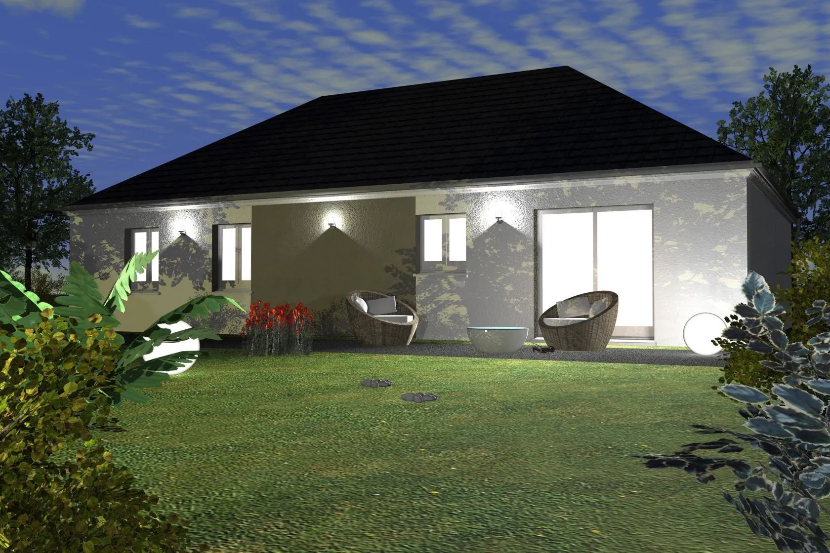 Maison neuve 95 m² à Arsy (60190)