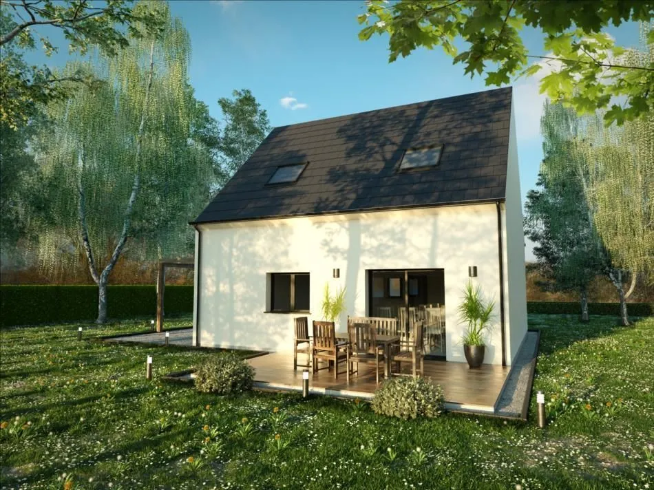 Maison neuve 96 m² à Tracy-le-Val (60170)