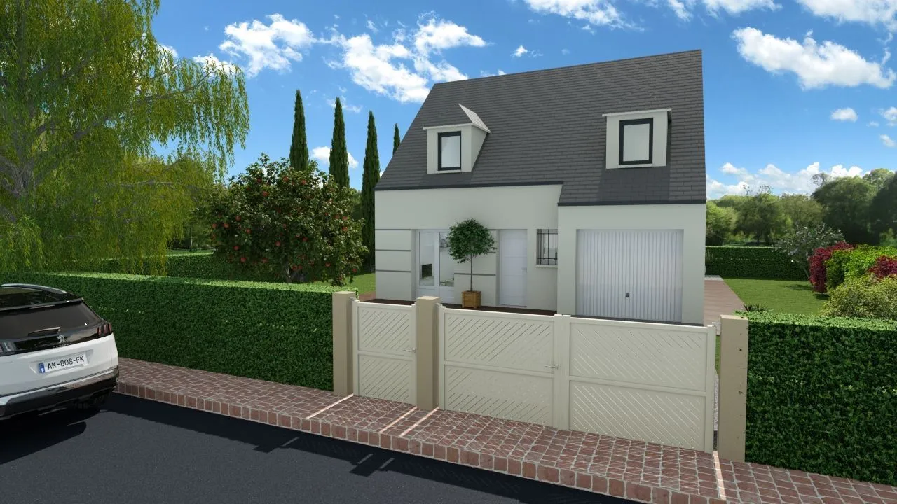 Maison neuve 97 m² à Lassigny (60310)