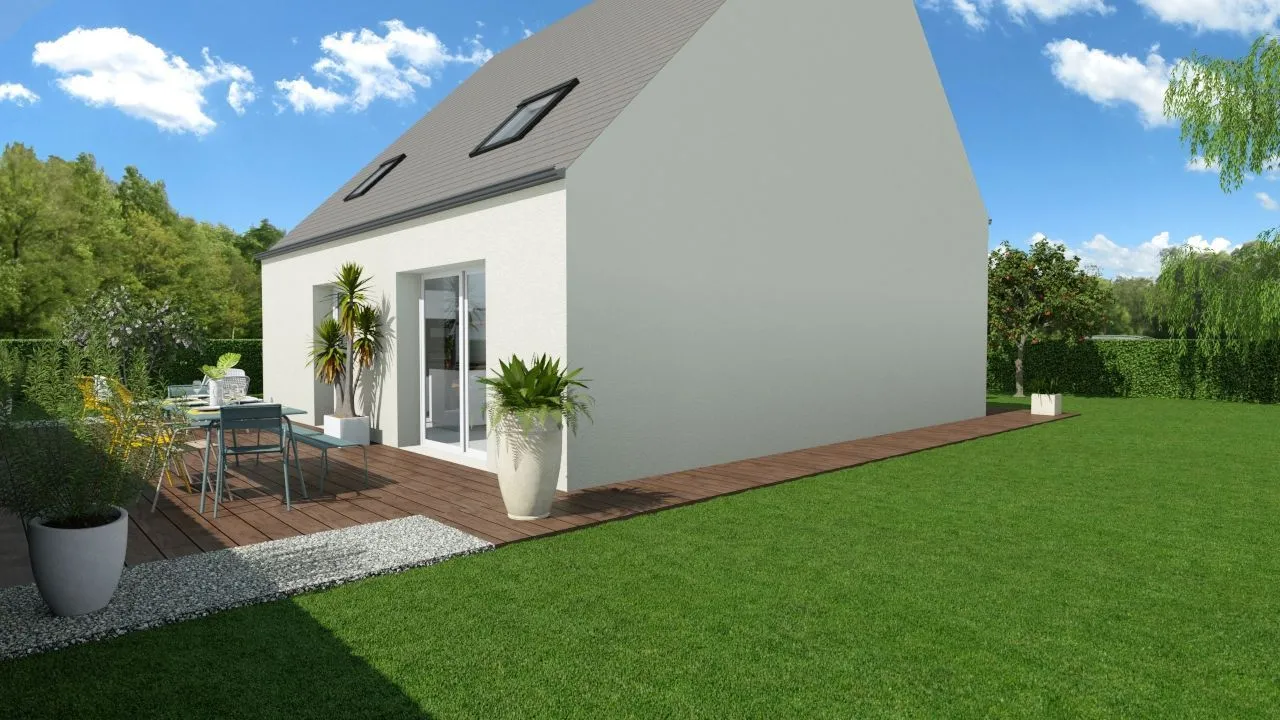 Maison neuve 97 m² à Lassigny (60310)