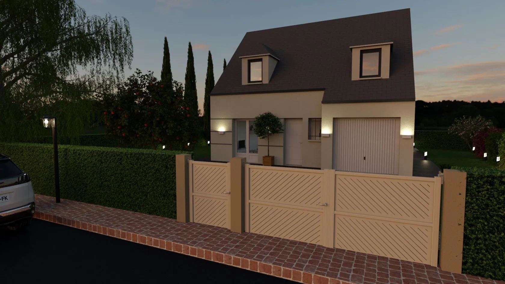 Maison neuve 97 m² à Lassigny (60310)