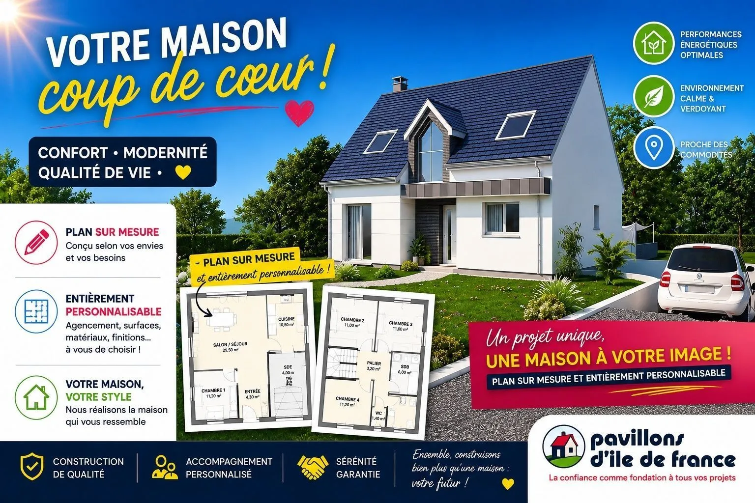 Maison neuve à Chambry