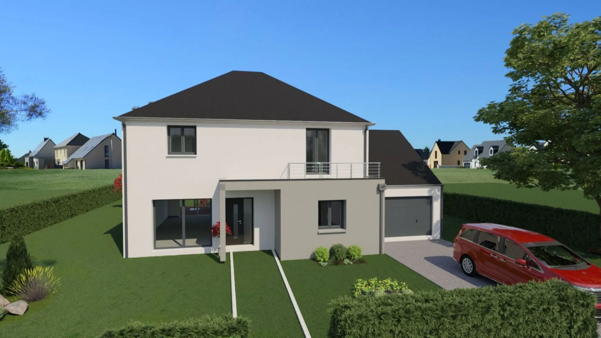 Maison neuve 83 m² à Noyon (60400)