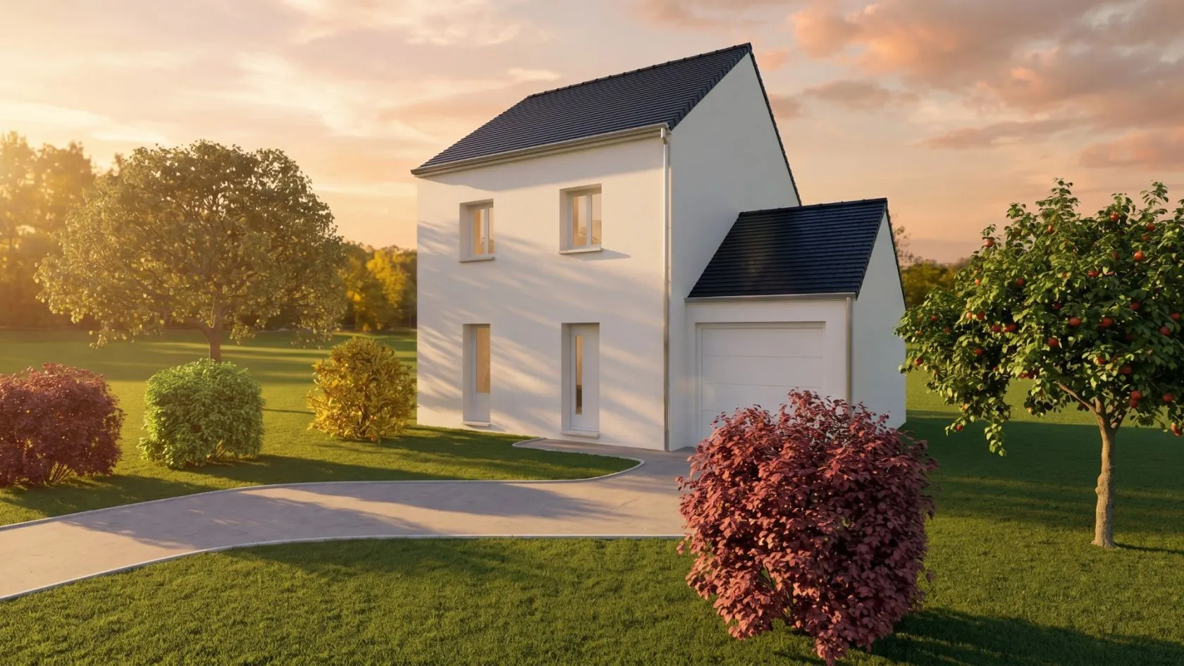 Maison neuve à Hartennes-et-Taux