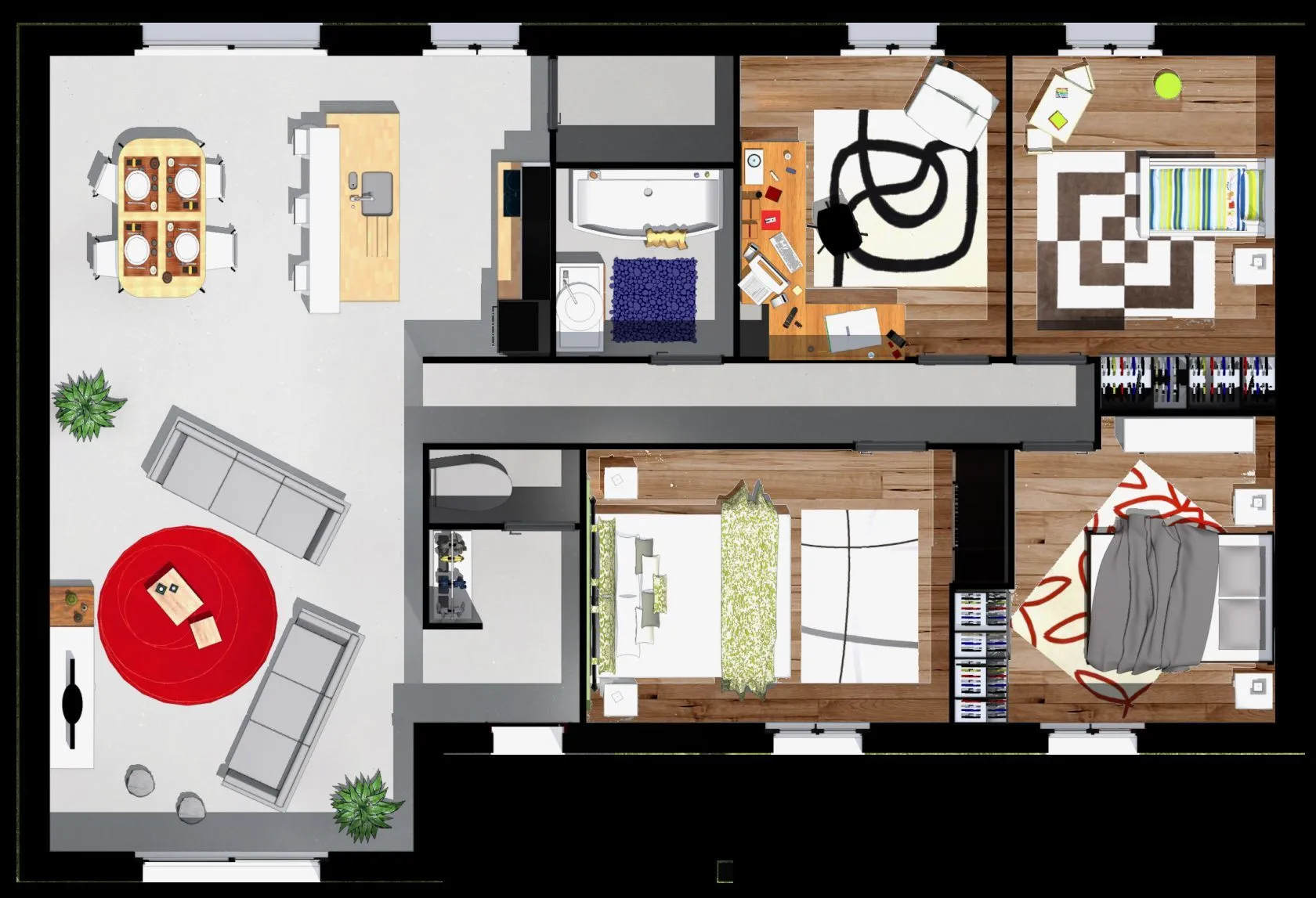 Maison neuve 84 m² à Folembray (02670)
