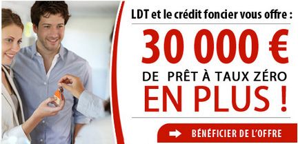 Les offres du moment chez les constructeurs : Maisons LDT augmente votre PTZ+ de 30 000 € !