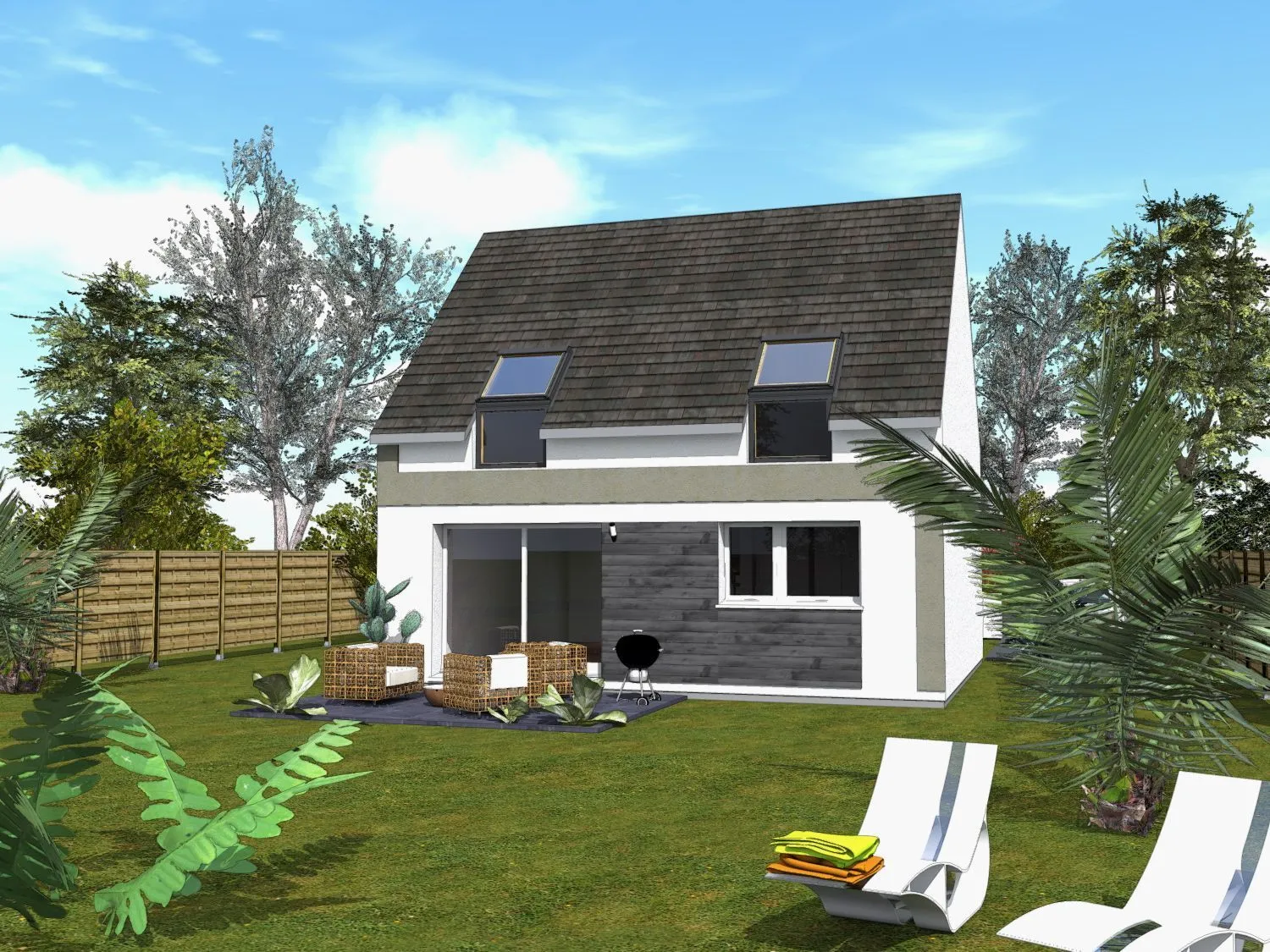 Maison neuve 79 m² à Soissons (02200)