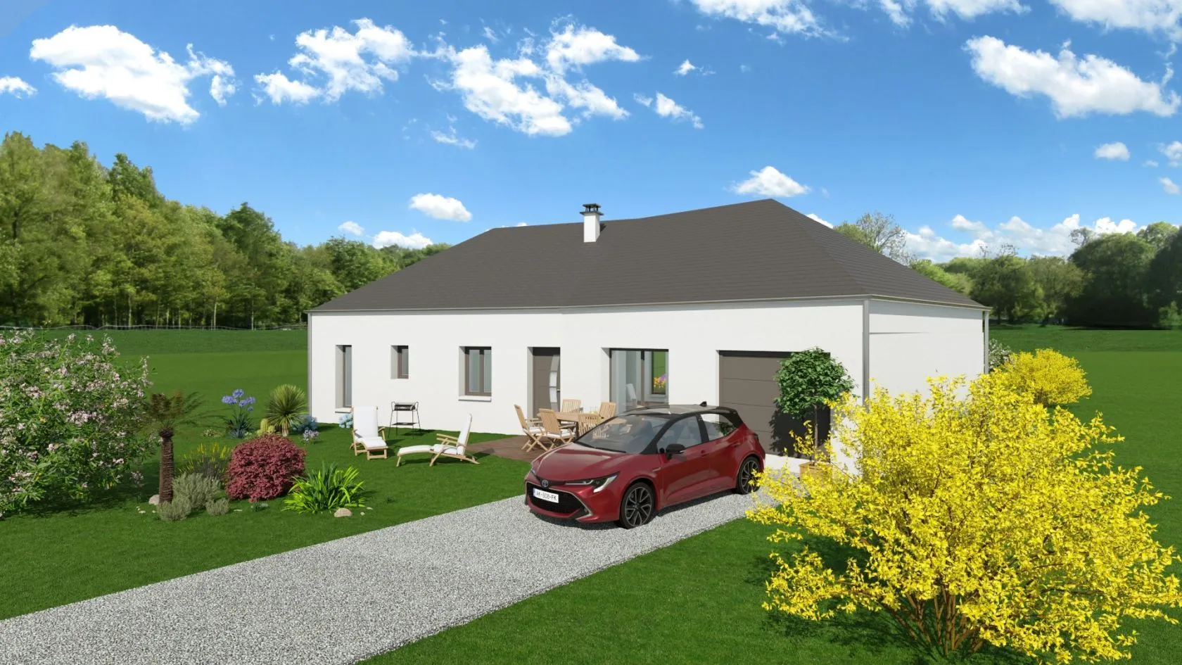 Maison neuve 83 m² à Vauchamps (51210)