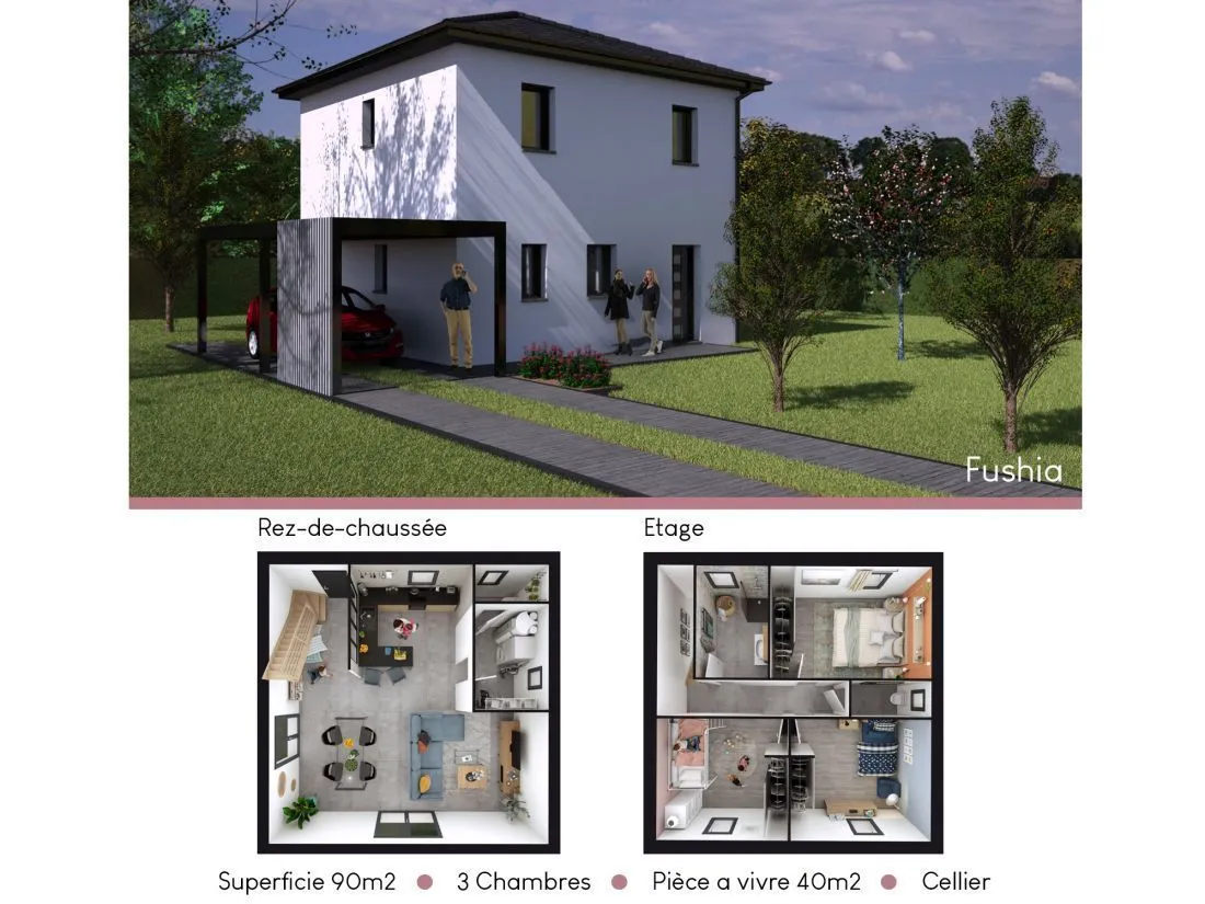 Terrain à bâtir 943 m² à Naucelles (15000)