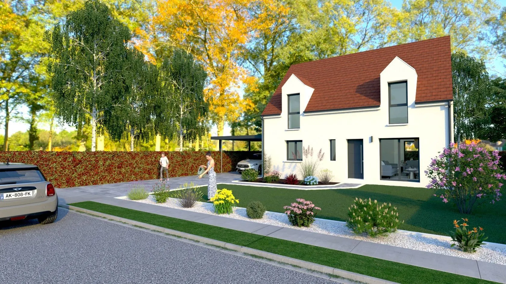 Maison neuve 120 m² à Vitry-aux-Loges (45530)