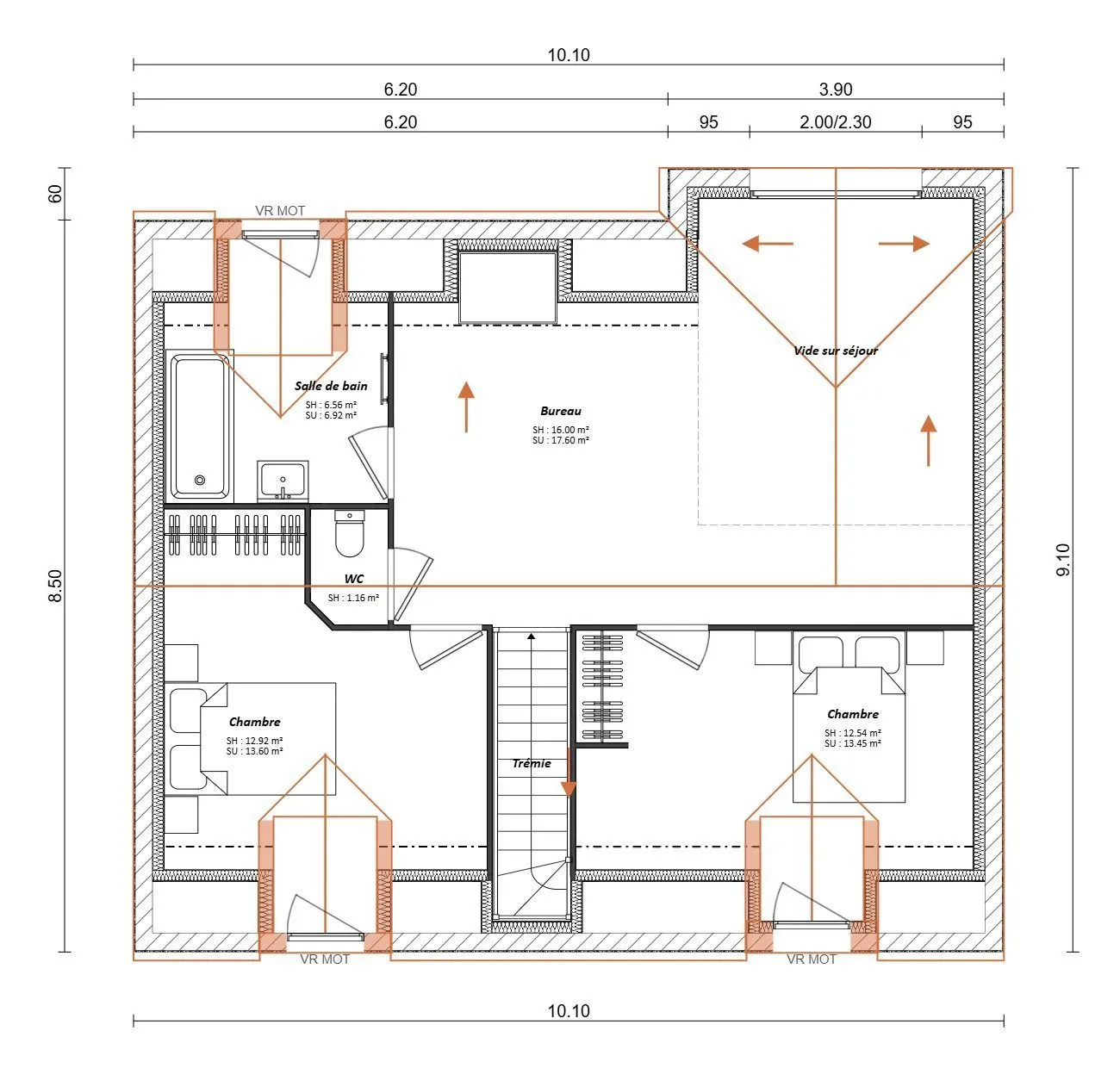 Maison neuve 120 m² à Vitry-aux-Loges (45530)