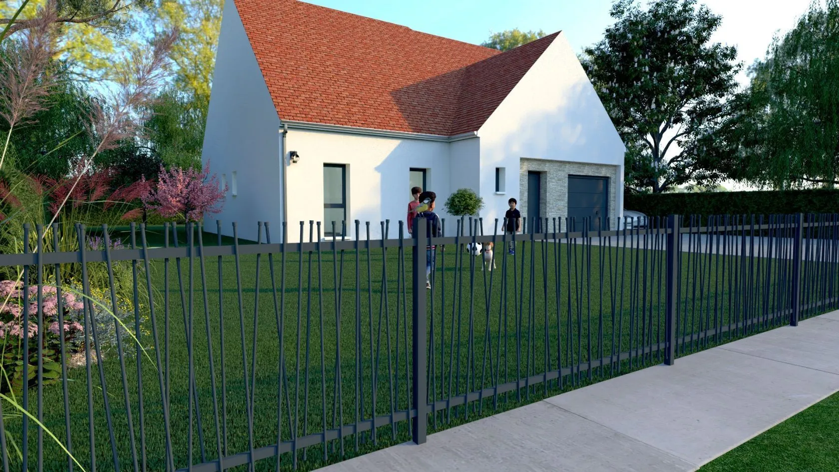 Maison neuve à Ménestreau-en-Villette