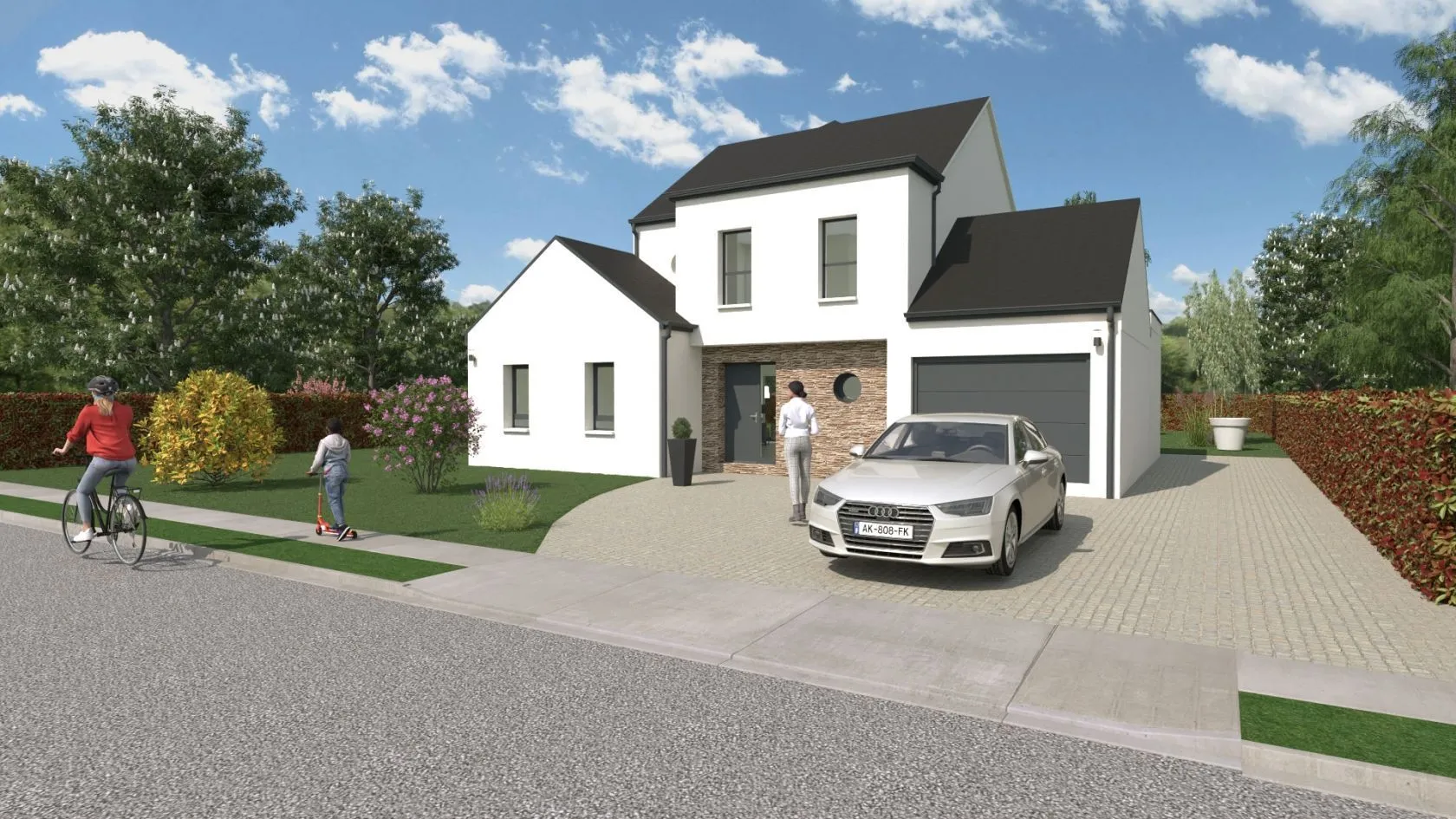 Maison neuve 140 m² à Saint-Denis-en-Val (45560)